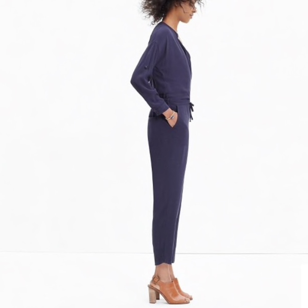 Novelist Drawstring Jumpsuit